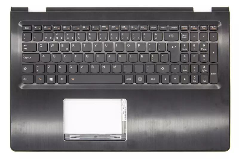 Lenovo Yoga 500-15IBD, 500-15ISK fekete gyári új portugál háttér-világításos billentyűzet modul (5CB0J34017)