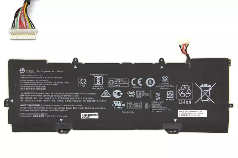 HP Spectre X360 15-CH sorozathoz gyári új 6 cellás akkumulátor (928427-271)