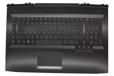 HP Omen 17-AN000, 17-AN100, 17T-000, 17T-100 sorozathoz gyári új fekete török billentyűzet modul touchpaddal (L14991-141)