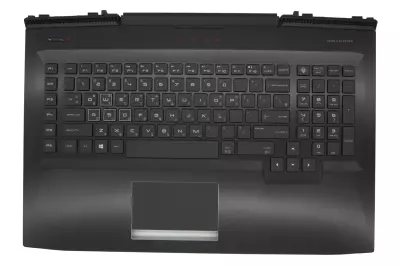 HP Omen 17-AN000, 17-AN100, 17T-000, 17T-100 sorozathoz gyári új fekete korea billentyűzet modul touchpaddal (L14991-AD1)