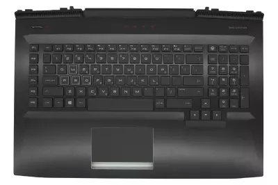 HP Omen 17-AN000, 17-AN100, 17T-000, 17T-100 sorozathoz gyári új fekete görög billentyűzet modul touchpaddal (L14991-151)