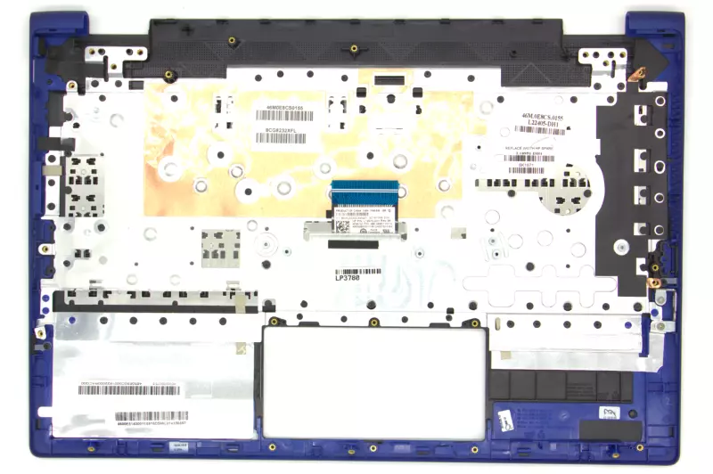 HP Pavilion X360 14-CD000, 14-CD100, 14T-CD000, 14T-CD100 sorozathoz gyári új norvég fekete-kék billentyűzet modul (L18951-DH1)