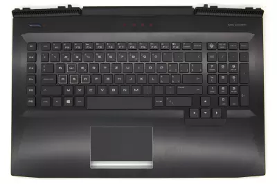 HP Omen 17-AN000, 17-AN100, 17T-000, 17T-100 sorozathoz gyári új fekete svájci billentyűzet modul touchpaddal (L14991-BG1)