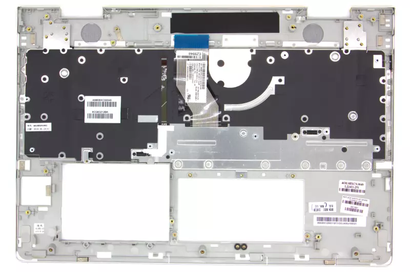 HP CHROMEBOOK 14CA000  sorozathoz gyári új US angol sötét szürke  billentyűzet modul (L17093-001)
