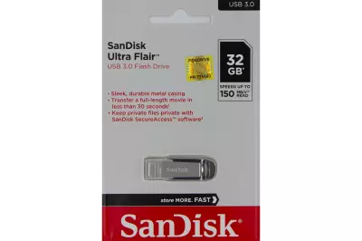 SanDisk 32GB USB 3.0 Ultra Flair pendrive (139788)