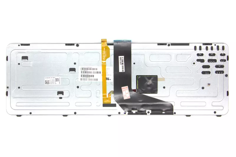 HP ZBook 15, 17 gyári új matricával magyarított fekete keretes, háttér világításos billentyűzet trackpointtal (733688-211)
