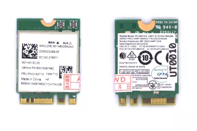 Realtek RTL8821CE 802.11ac Wi-Fi + Bluetooth 4.2, Wifi Mini PCI-e kártya