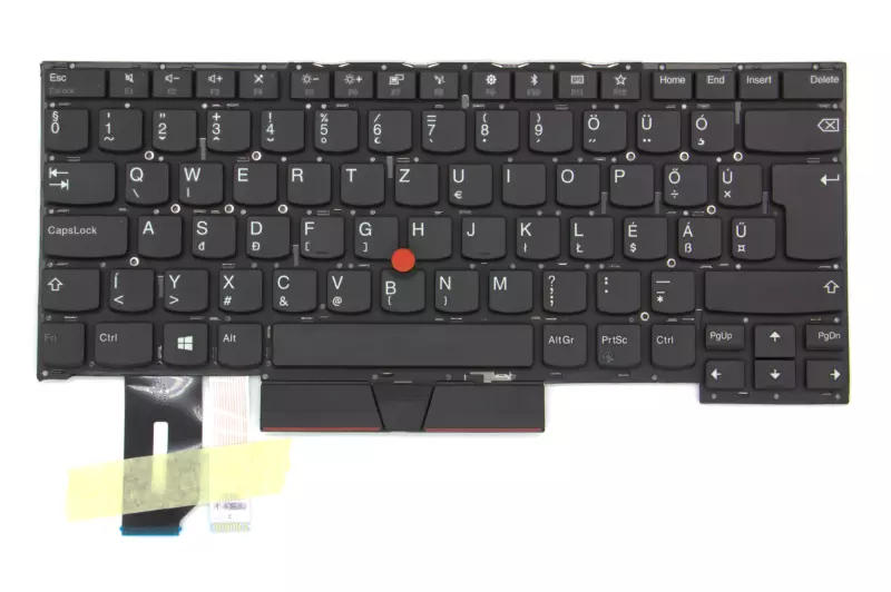 Lenovo ThinkPad T490s, T495s MAGYAR laptop billentyűzet trackpointtal (PK131BR1A17)