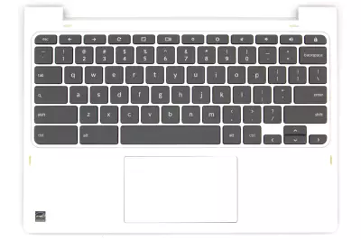 Lenovo Chromebook C330 fehér használt angol billentyűzet modul touchpaddal (5CB0S72816)