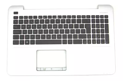 Asus X555 sorozat X555LF ezüst-fekete spanyol laptop billentyűzet