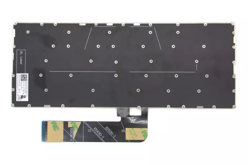 Lenovo IdeaPad 530S-14IKB, Flex 6-14IKB MAGYAR szürke háttérvilágításos laptop billentyűzet (SN20Q40764)