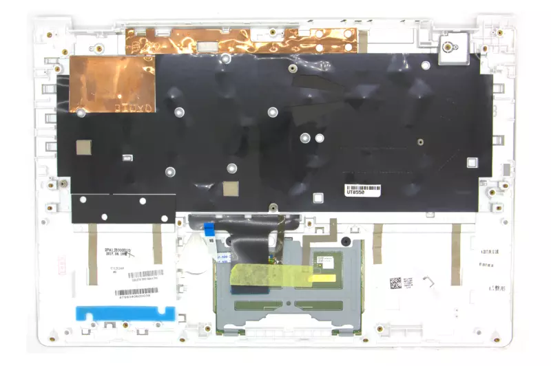 Lenovo Yoga 510-14IKB fehér gyári új európai háttér-világításos billentyűzet modul touchpaddal (5CB0L67195)