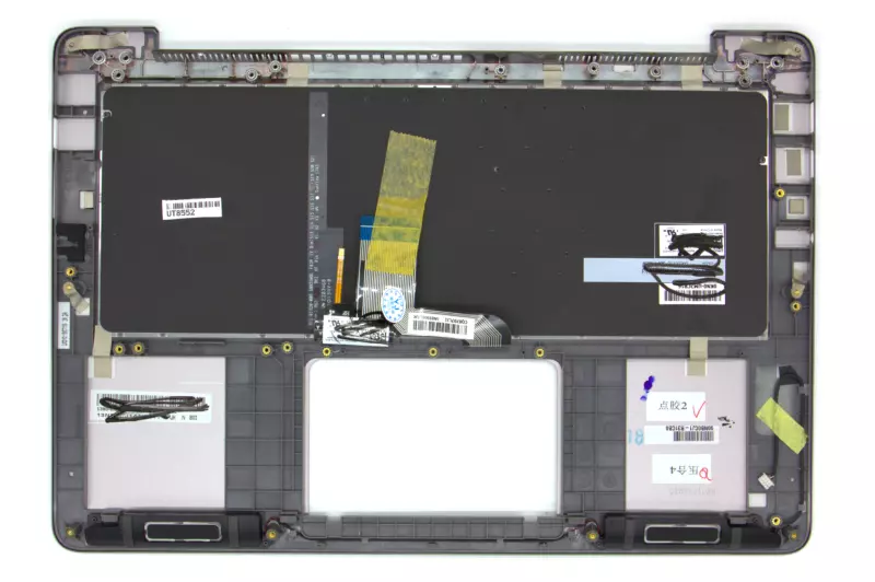 Asus Zenbook UX310UA, UX410UA gyári új háttér-világításos európai billentyűzet modul (90NB0CJ1-R31CB0)