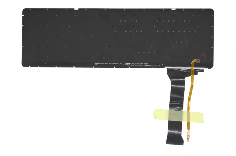 Asus G552, GL742, GL752 gyári új európai fekete háttér-világításos billentyűzet 