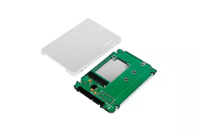 LogiLink 2.5 inch SATA ház mSATA SSD-hez (ezüst) (AD0020)