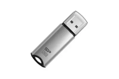 128GB Silicon Power Marvel M02 USB 3.2 Gen 1 ezüst pendrive (SP128GBUF3M02V1S)