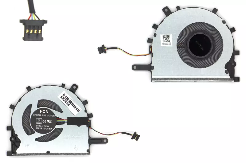 Asus X403FA gyári új hűtő ventilátor (13NB0LP0P02111, 13NB0LP0P02011)
