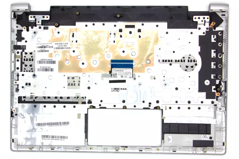 HP Pavilion X360 14-CD000, 14-CD100, 14T-CD000, 14T-CD100 sorozathoz gyári új héber fekete-ezüst billentyűzet modul (L18947-BB1)