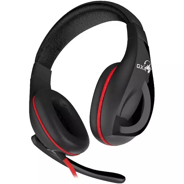 Genius HS-G560 fekete-piros gamer headset, fejhallgató (31710007400)