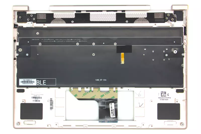 HP Spectre x360 13-AE000, 13T-AE000, 13-AE500 gyári új rózsaarany (rosegold) török háttér-világításos billentyűzet modul (L07275-141)