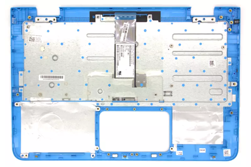 HP Stream x360 11-p0 sorozathoz gyári új kék-fehér német billentyűzet modul (917042-041)