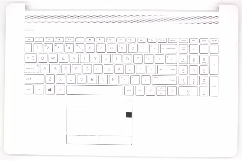 HP 17T-BY100, 17Z-CA100 gyári új holland fehér billentyűzet modul + touchpad (L22752-B31, L25446-B31)