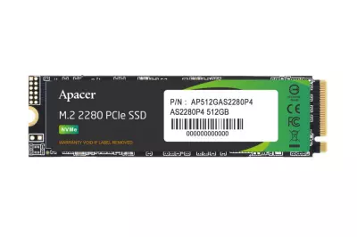 Apacer 512GB AS2280P4 gyári új M.2 (2280) PCIe NVME SSD meghajtó kártya (AP512GAS2280P4) | 3 év garancia! 