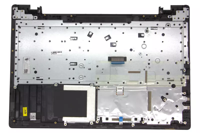 Lenovo IdeaPad 110-15IBR fekete használt magyar billentyűzet modul touchpaddal (5CB0L46242)