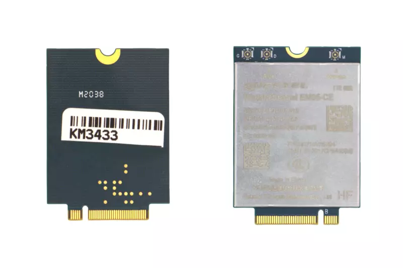 Lenovo ThinkPad T14 Gen 2, X13 Gen 3 gyári új WWAN 4G LTE kártya (EM05-CE, 5W10V25794)