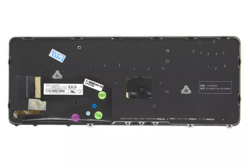 HP EliteBook 750 G2, 850 G2 gyári új magyarított keretes ezüst-fekete billentyűzet trackpointtal  (776474-211, 736658-211)