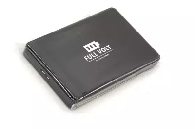FULL VOLT 2.5 inch SATA-USB 3.0 fekete, szálcsiszolt külső SSD/winchester ház 