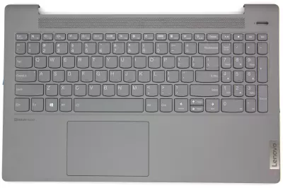 Lenovo IdeaPad 5-15ARE05, 5-15IIL05, 5-15ITL05 gyári új US angol sötét szürke háttér-világításos billentyűzet modul + touchpad (AM1XX000410)