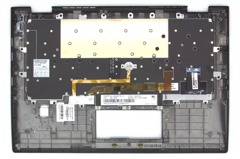Lenovo ThinkPad X1 Carbon (4. gen. Type 20FB, 20FC) gyári új UK angol billentyűzet modul trackpointtal (01AV158)