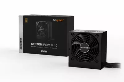 Be quiet! System Power 10 tápegység, PSU 450W 80 Plus Bronze (S10-450W)