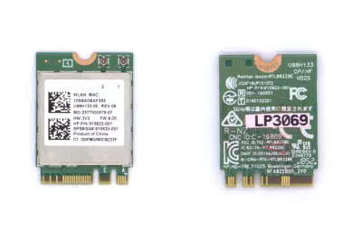 RealTek RTL8822BE gyári új WiFi (802.11AC) + Bluetooth 4.0 M.2 kártya
