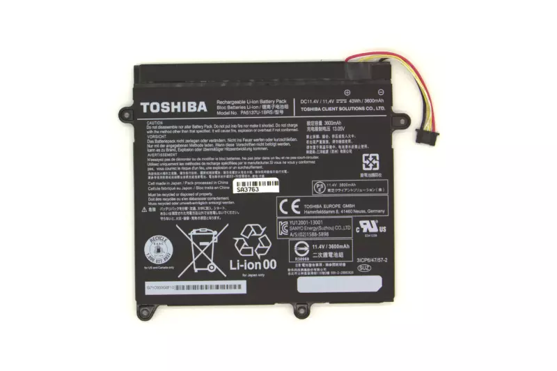 Toshiba Portege Z10t-A-103 gyári új 3 cellás akkumulátor (PA5137U-1BRS)