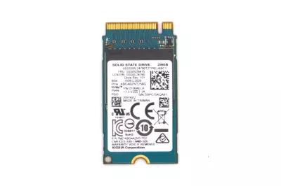 Toshiba KIOXIA 256GB M.2 NVMe PCIe SSD meghajtó, (2242) (KBG40ZNT256G)