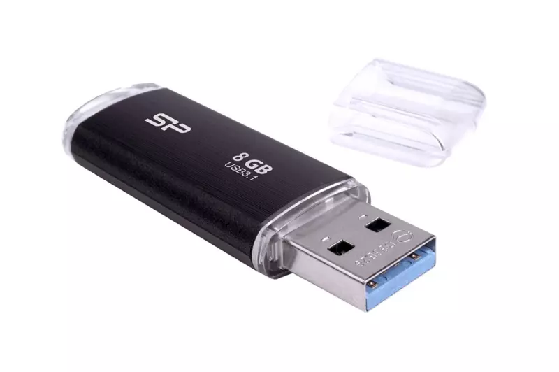 Silicon Power Blaze B2 8GB USB 3.2 Fekete pendrive 