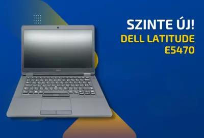 Dell Latitude E5470 | 14 colos FHD kijelző | Intel Core i5-6200U | 8GB memória | 256GB SSD | Magyar Billentyűzet | Windows 10 PRO + 2 év garancia!