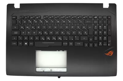 Asus ROG GL553VD, GL553VE EURÓPAI laptop billentyűzet modul hangszóróval (90NB0DX1-R30WB0)