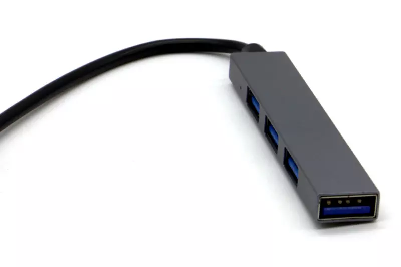 USB HUB, port replikátor, 4db USB 3.0 porttal