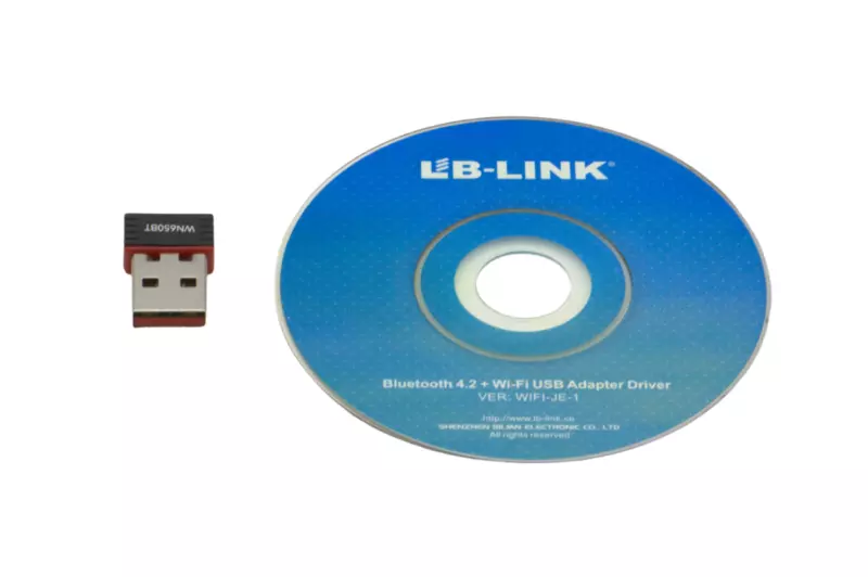 LB-LINK® Bluetooth 4.2+AC650M 200/433Mbps Dual Band USB Bluetooth és WiFi adapter (BL-WN650BT)