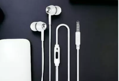 hoco. M70 Graceful fehér-ezüst fülhallgató (M70)