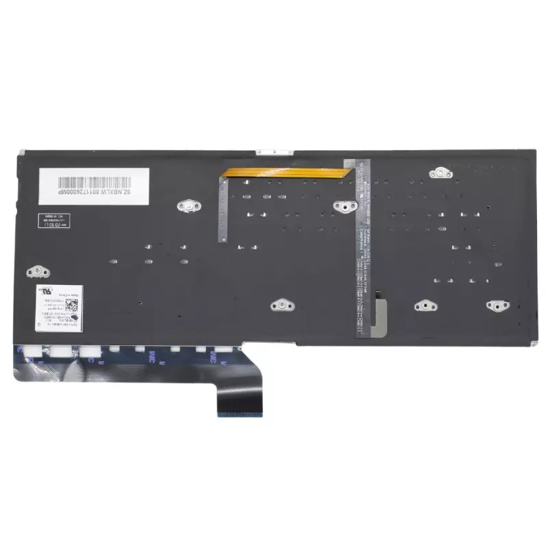 Asus ZenBook Flip UX360UA gyári új európai fekete keret nélküli háttérvilágításos billentyűzet (0KN1-351BE13)