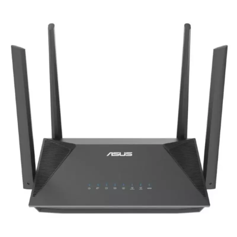 ASUS WiFI Router Dual Band AX1800, Wifi 6, 1xWAN(1 Gbps) + 3xLAN(1 Gbps), RT-AX52
