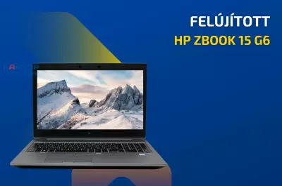 HP ZBook 15 G6 | Intel Core i7-9850H | 32GB memória | 1TB SSD | 15,6 colos FULL HD kijelző | MAGYAR BILLENTYŰZET | NVIDIA Quadro T2000 Max-Q| Windows 10 PRO + 2 év garancia! 