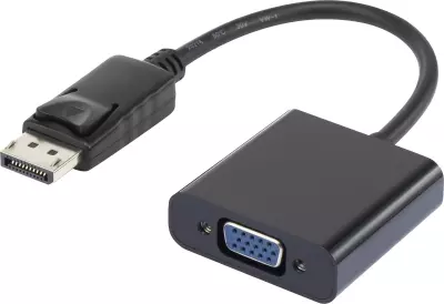 DisplayPort (apa - m) - VGA (anya - f) átalakító kábel