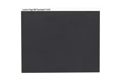 3M fekete kopásálló bevonat gyári minőségű touchpad matrica Lenovo Yoga 500 (100x85mm)