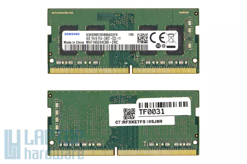 4GB DDR4 2400MHz gyári használt memória