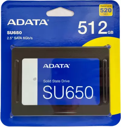 512GB ADATA Ultimate SU650 SSD meghajtó | ASU650SS-512GT-R | 3 év garancia!